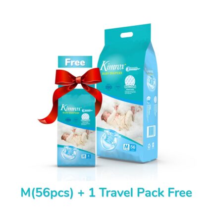 Bulk Saver Pack 56pcs Medium+ Travel Pack Free (4pcs)
