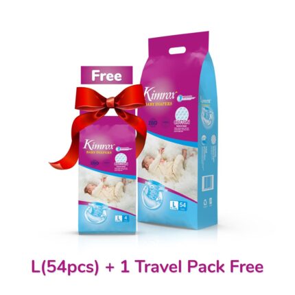 Bulk Saver Pack 54pcs Large+ Travel Pack Free (4pcs)